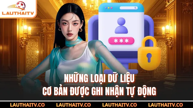 Những loại dữ liệu cơ bản được ghi nhận tự động